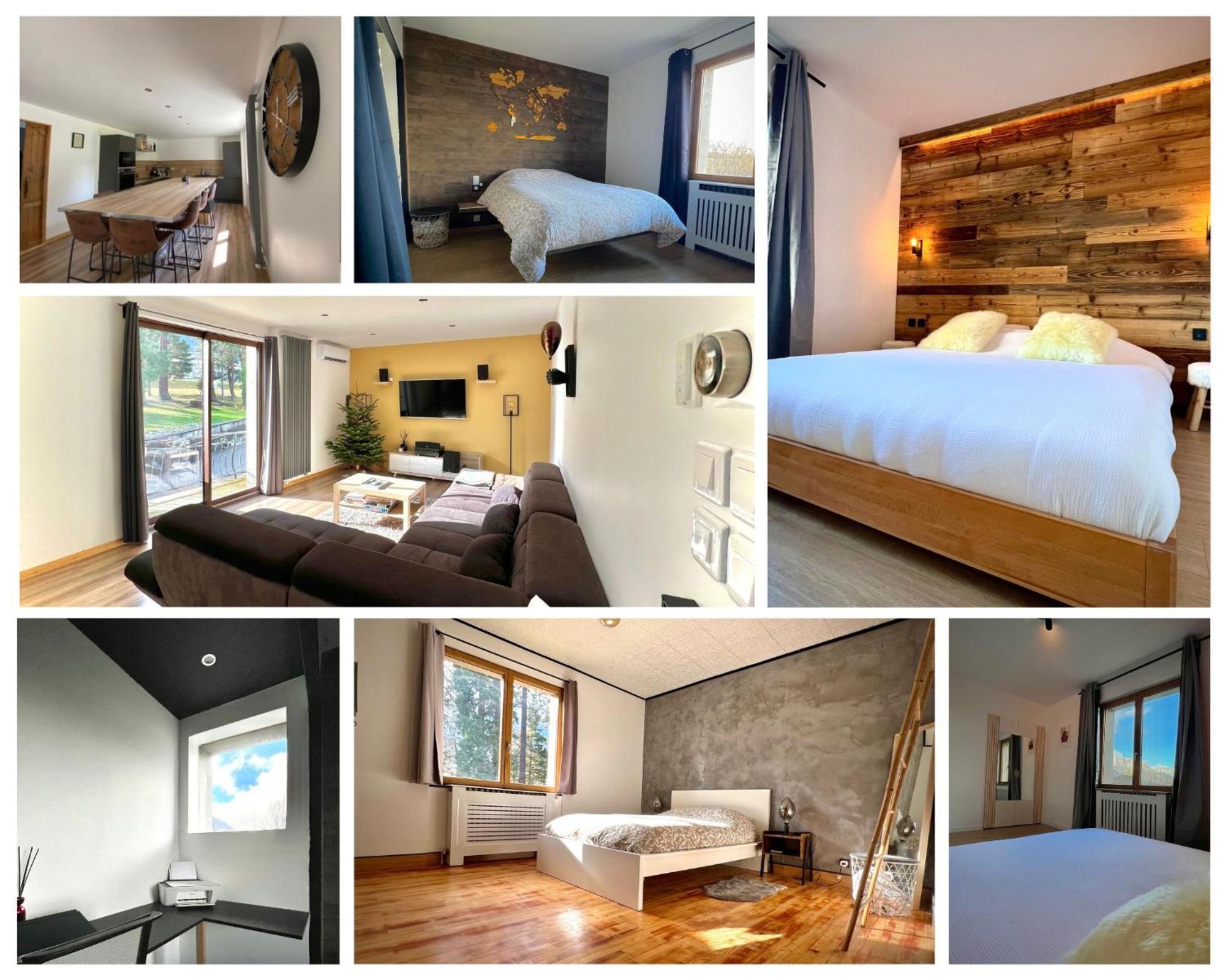 Logement Chaleureux Haut De Gamme Dans Le Trieves - Wifi - Netflix Clelles Extérieur photo